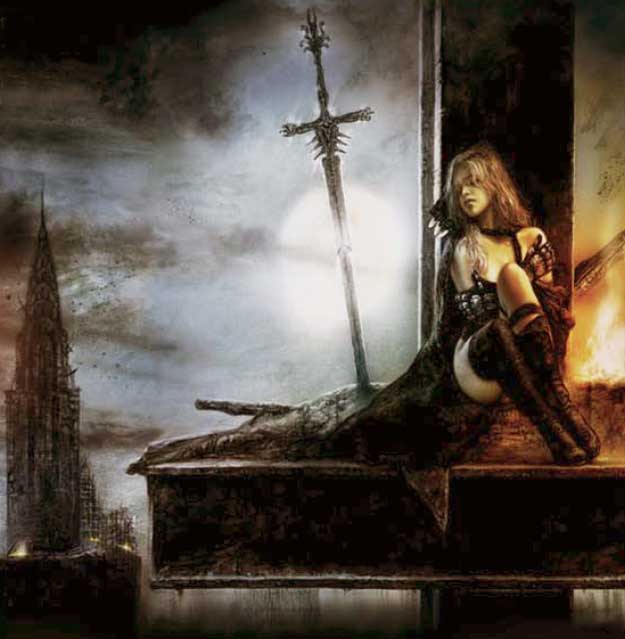 Based on the art of Luis Royo